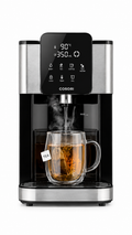 CASO Design HW 1660 Turbo Hot Water Dispenser XL 4L Black Stainless Steel