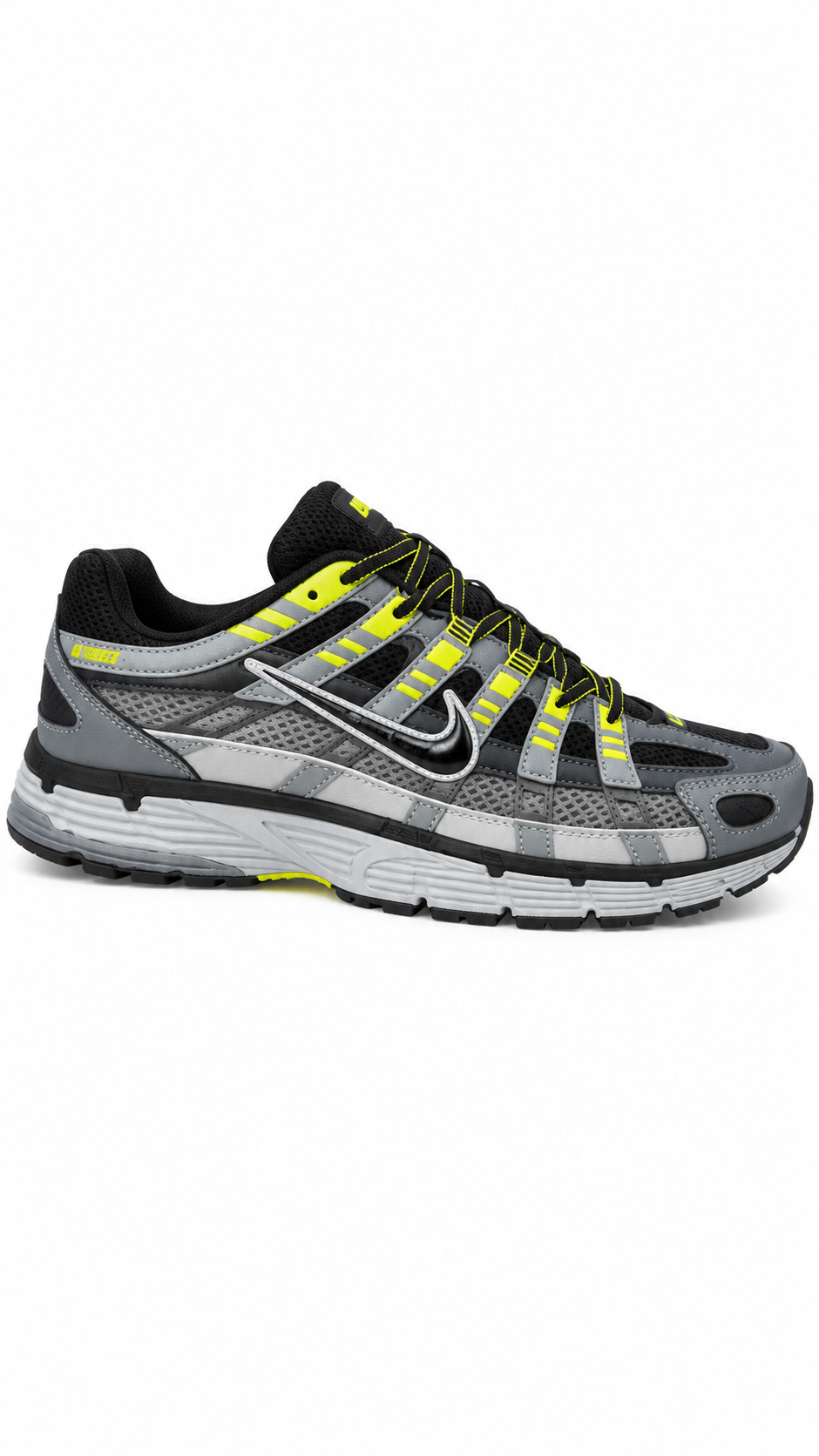 Nike P-6000 Smoke Grey Neon Volt Trainers
