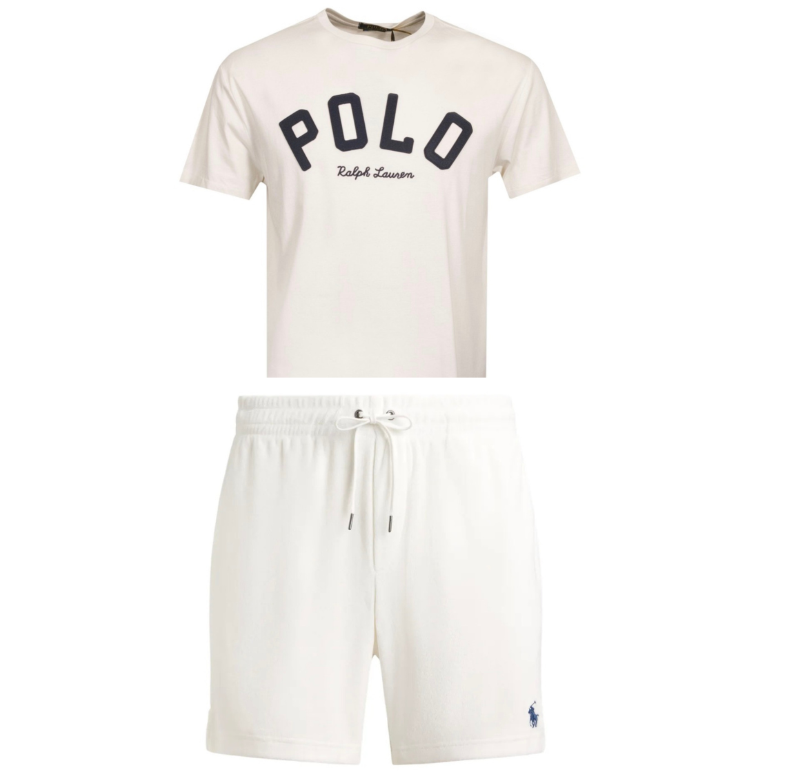 Polo Ralph Lauren White Short Set - M