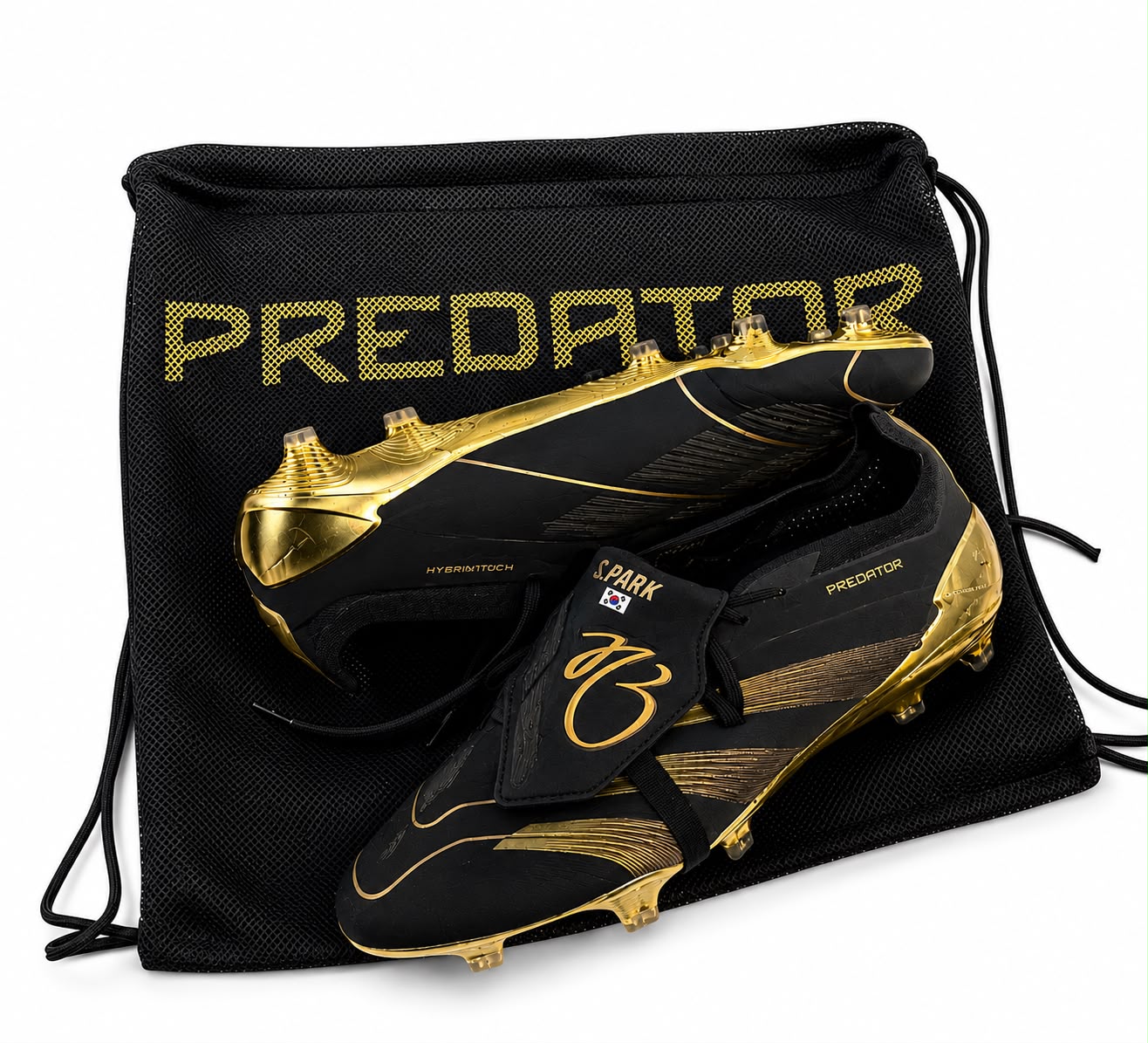 Adidas Black/Gold Elite Jude Bellingham Predator - 8.5
