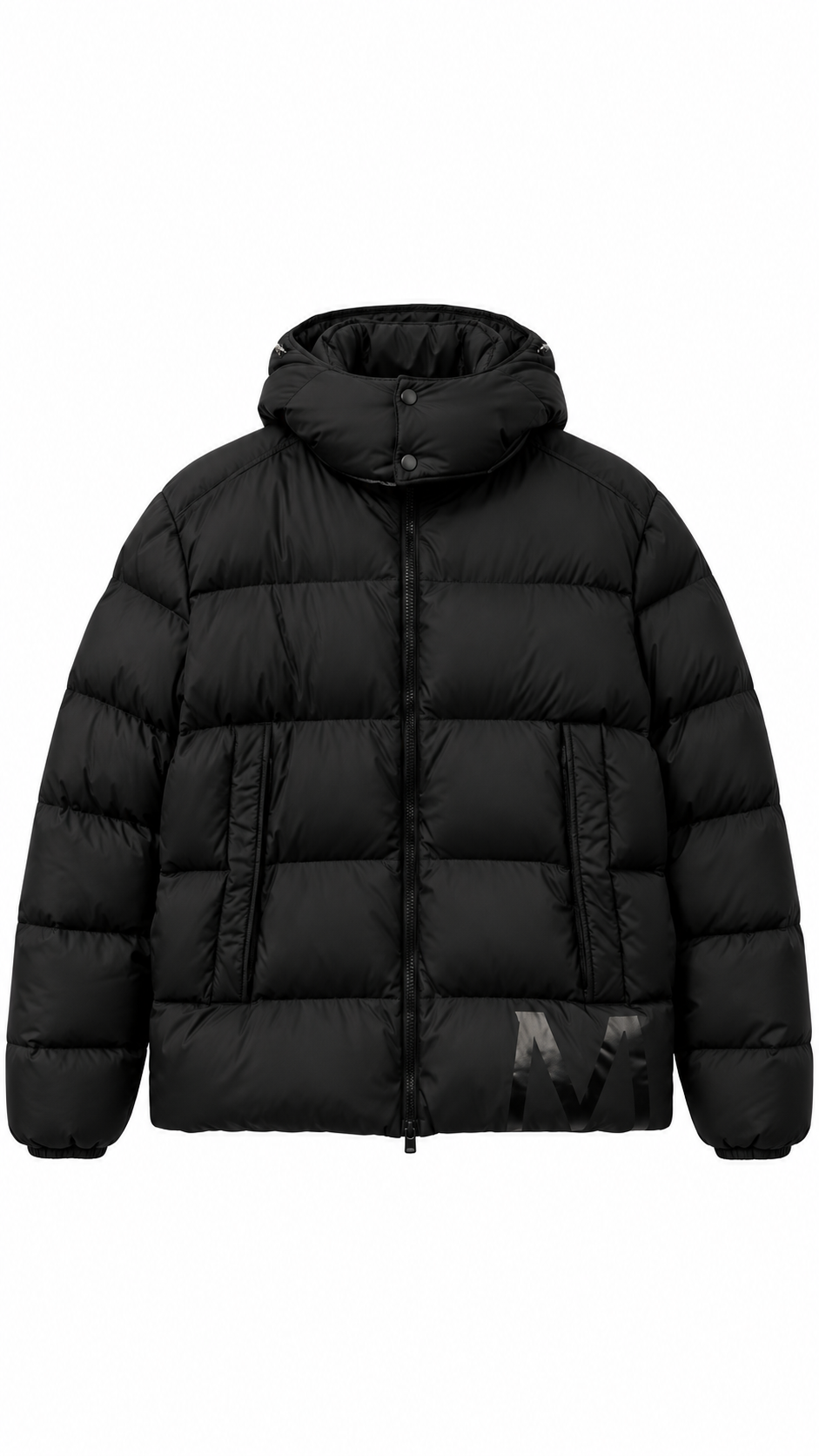 Moncler Men’s Wilms Black Puffer Jacket I Authenticity Guaranteed