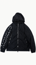 MONCLER BESAR WINDBREAKER JACKET MENS BLACK I Authenticity Guaranteed