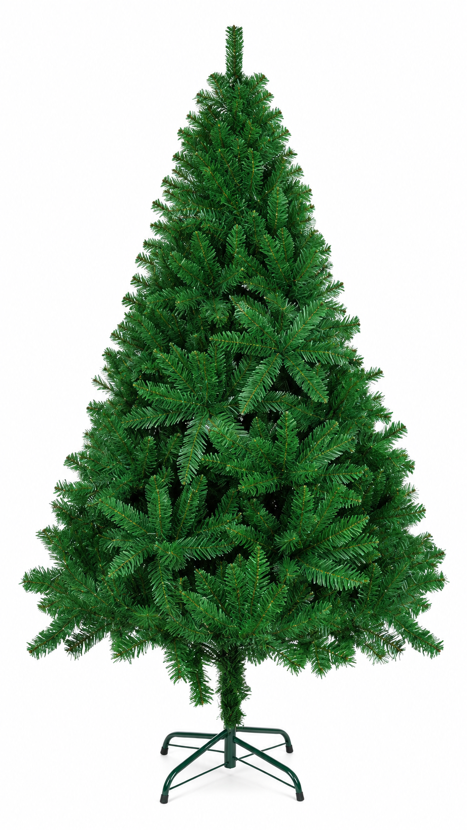 Christmas Tree with Stand 6ft Bushy Artificial Xmas Tree Indoor Outdoor Decor