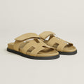 Hermes Chypre Sandals - Beige 🔌