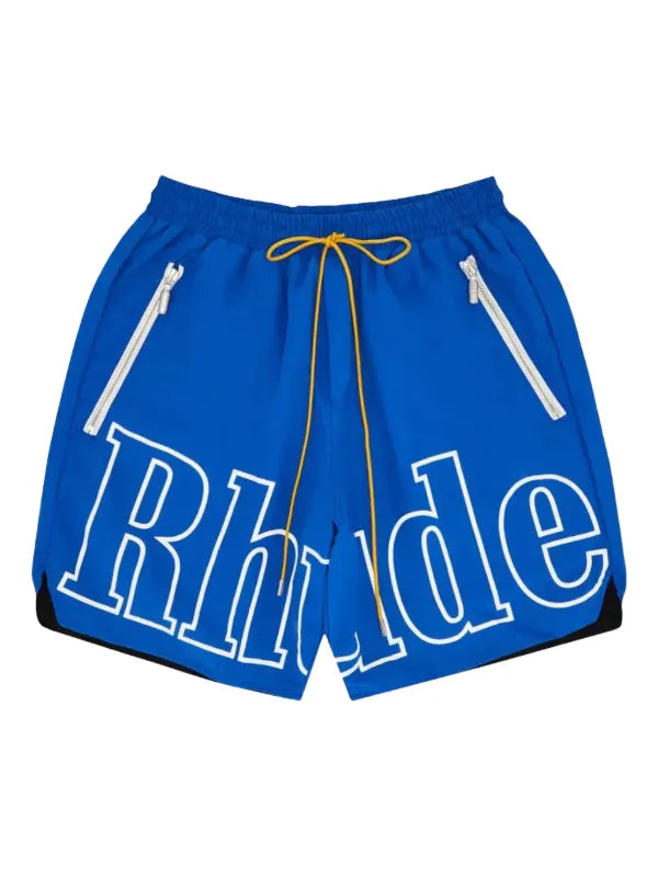 Rhude Logo Shorts - Blue - L XXL 🔌