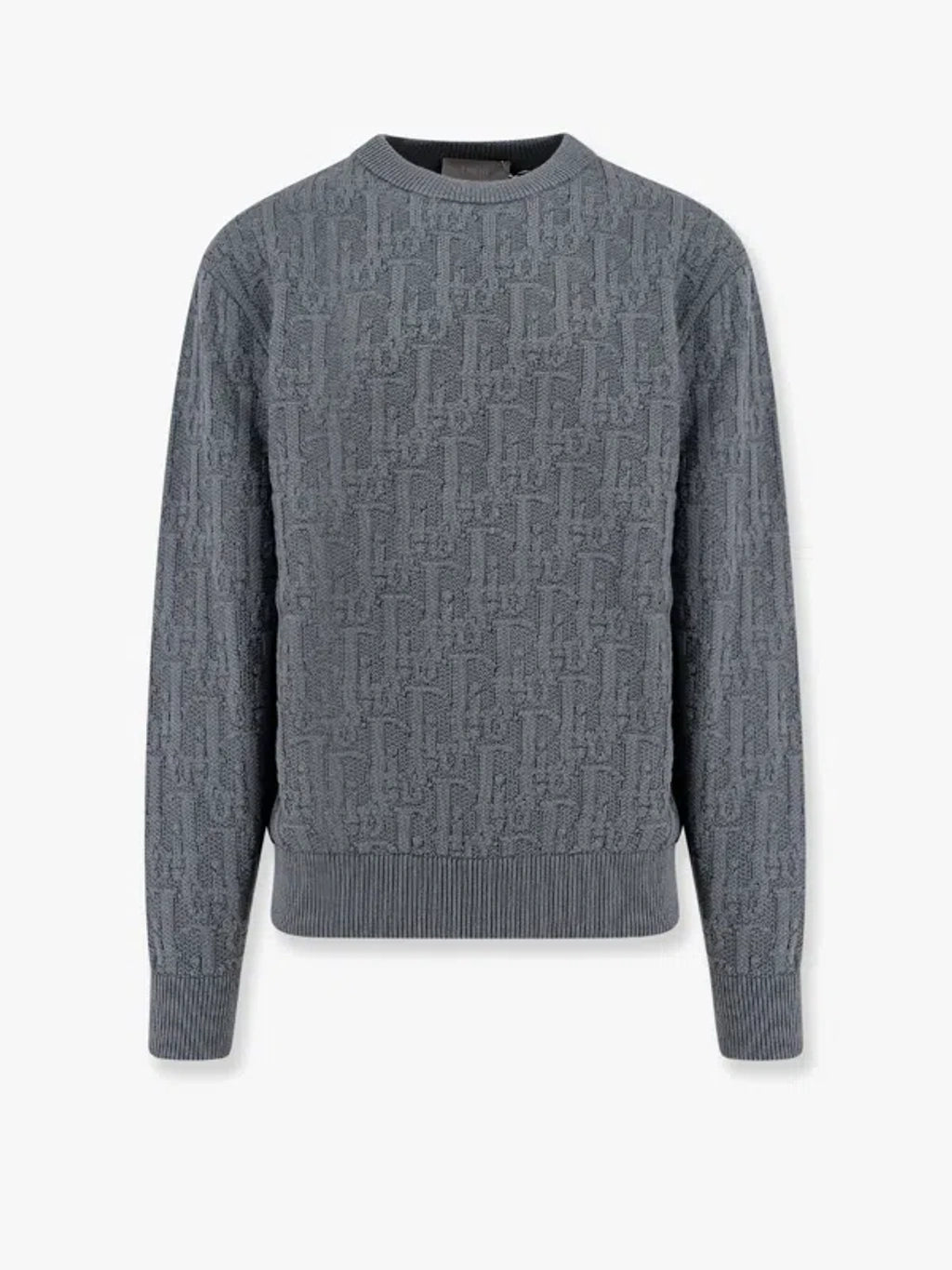 Dior Oblique Sweater - Grey - Large 🔌