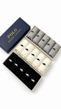 Ralph Lauren Crew Socks – 5-Pairs Gift Box