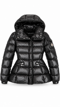 Moncler Down Black Puffer Jacket Coat I Authenticity Guaranteed