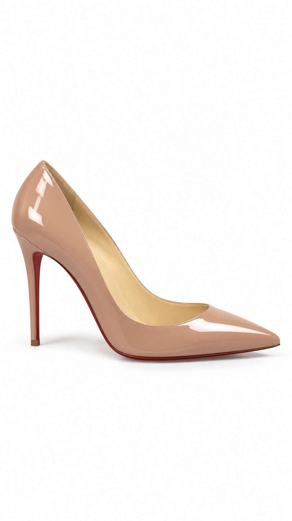 Christian Louboutin Hot Chick Nude Heels I Authenticity Guaranteed