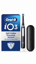 Oral-B iO3 Matt Black Toothbrush + Travel Case