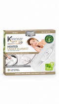 Kleeneze Heated Underblanket 135 X 120cm 3 Adjustable Heat Settings Soft Fabric