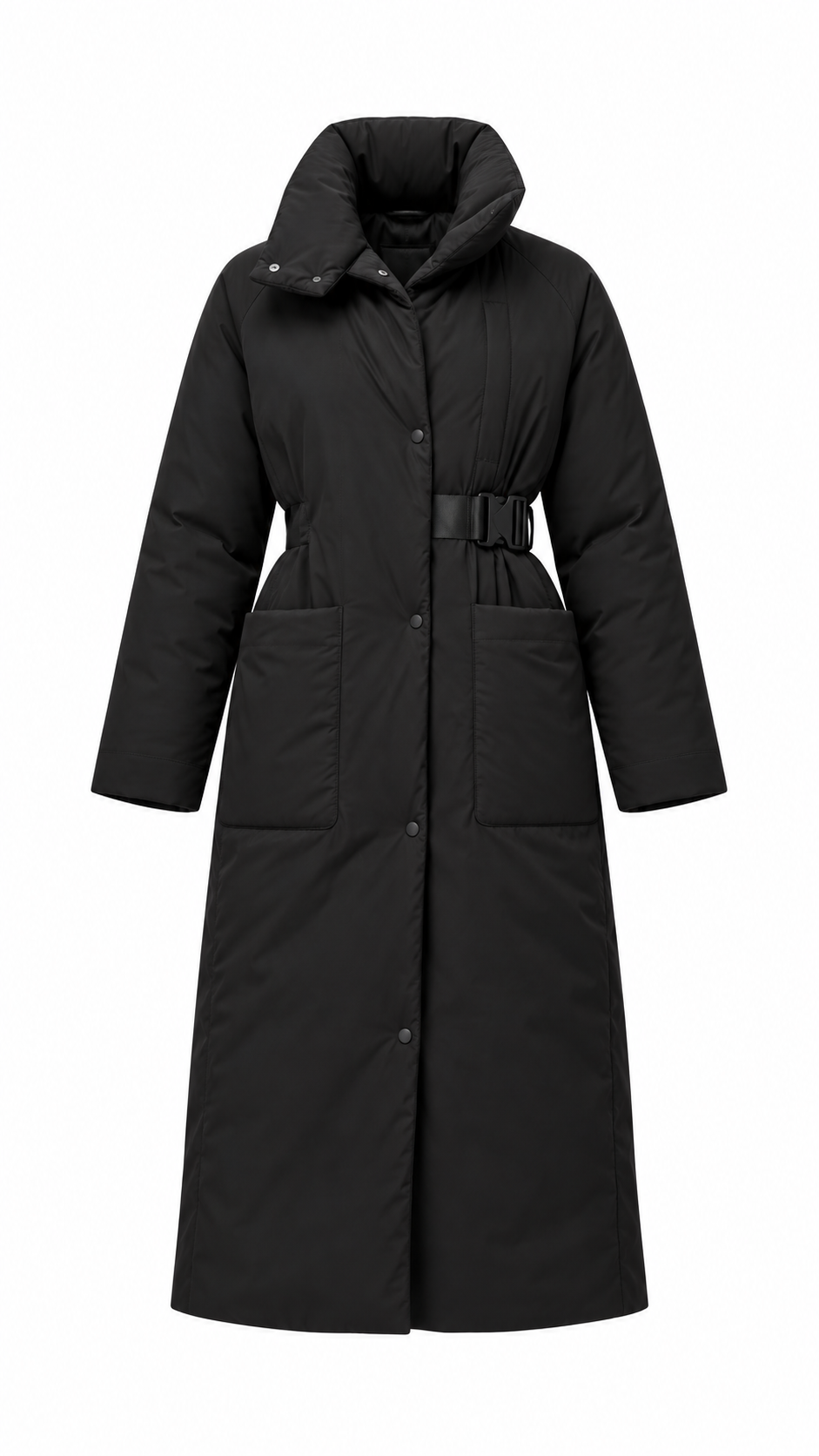 Lululemon Womens Pure Puff Long Puffy Jacket - Black I Authenticity Guaranteed