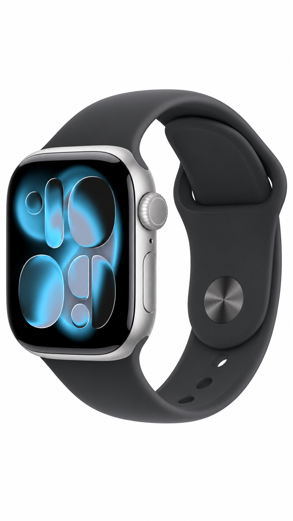 Apple Watch Series 11 42mm GPS Smartwatch - Space Grey/Black Sport Band S/M