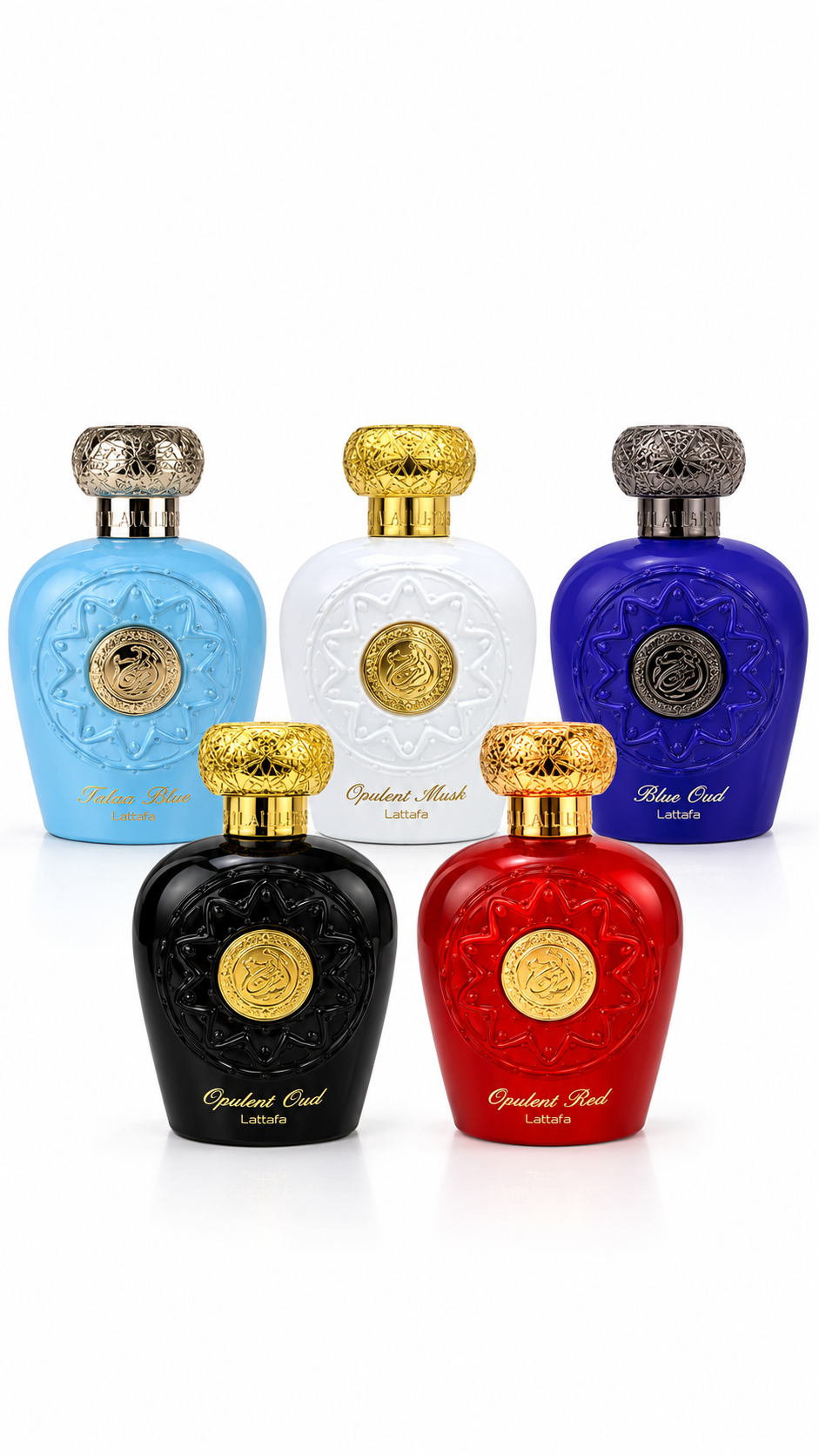 Lattafa Opulent Collection 100ml EDP | Choose Oud Blue Red Dubai Musk
