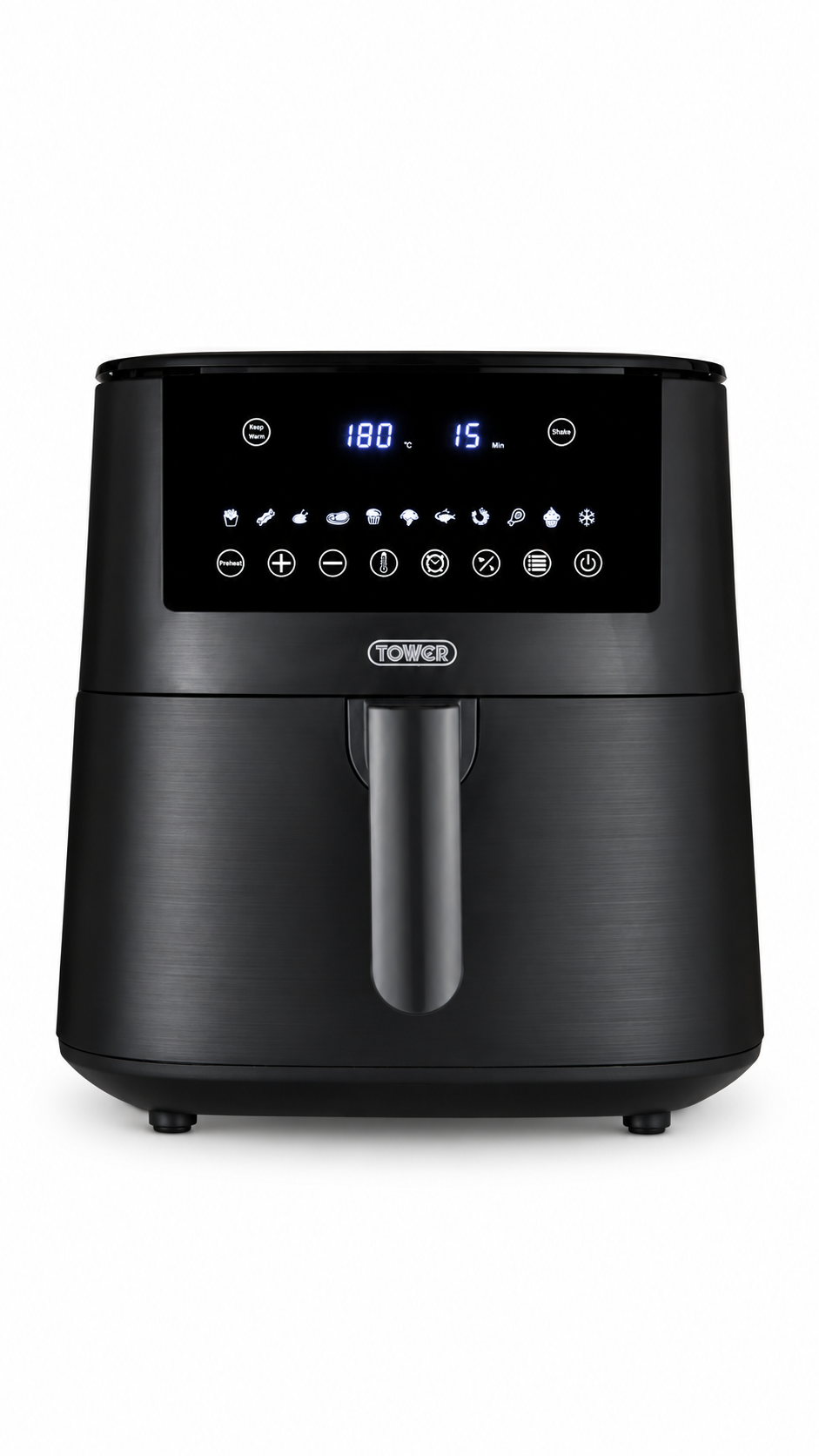 Tower 7.2L Air Fryer, Vortx Digital , 1650W, T17149, Black