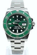 ROLEX SUBMARINER 116610LV “HULK” Box and Papers 2017