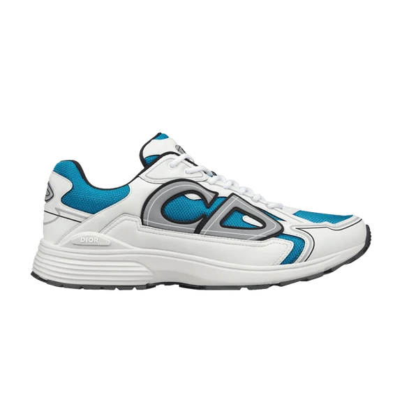 DIOR B30 Blue Mesh White Technical Fabric