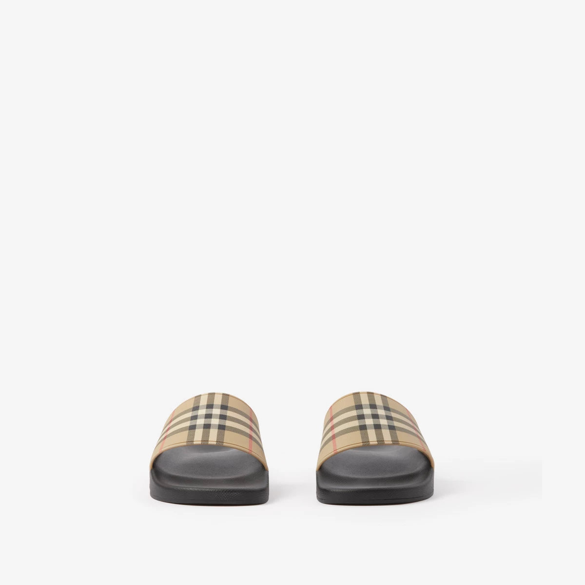 Burberry Check Slides