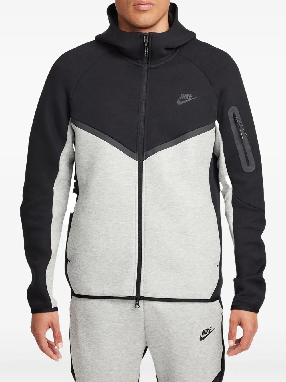 Nike Tech Fleece Black And Grey Full Set☑️