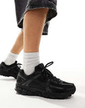 Nike Zoom Vomero 5 Trainers In Triple Black