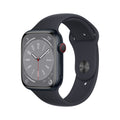 Apple Watch Series 8 GPS Midnight Aluminium 45mm Black Sport Band