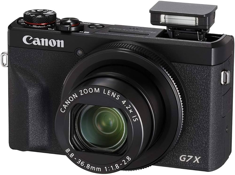 Canon PowerShot G7X Mark III 20.2MP 4K Digital Camera Black w/Accessories 📲