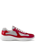 Red Prada Cup patent-leather sneakers