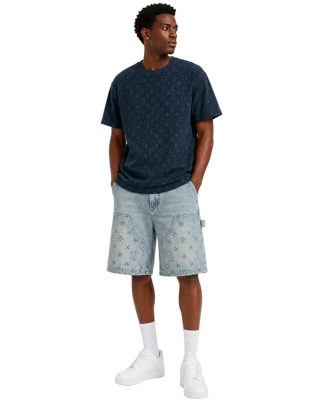 LV Monogram Shorts - Medium🔌