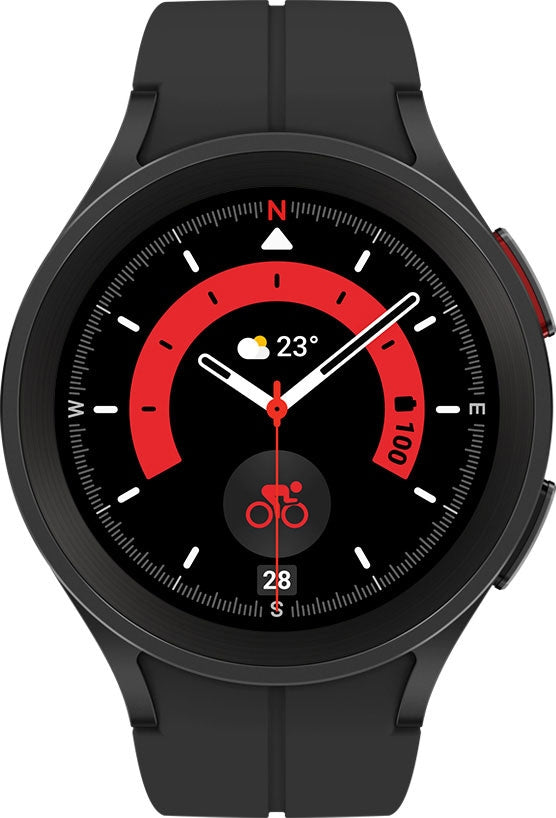 Samsung Galaxy Watch5 Pro 45mm SM-R920 Titanium GPS Smartwatch Black
