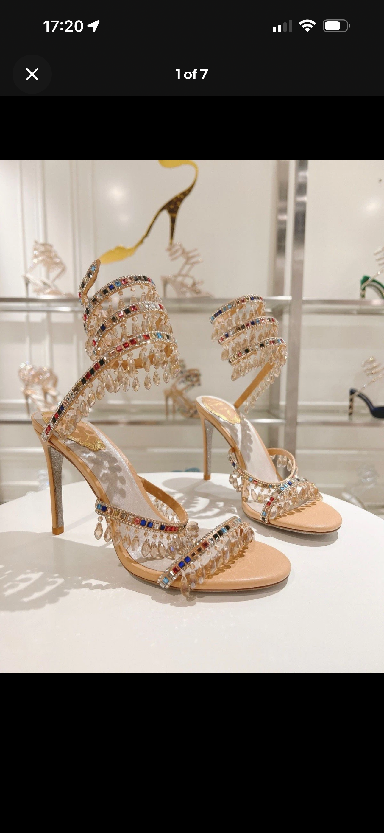 RENE CAOVILLA Women Heels White