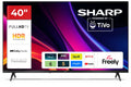 Sharp 40HE2045K 40″ Full HD Wi-Fi HDMI Slim Frameless Smart TV - Black B+