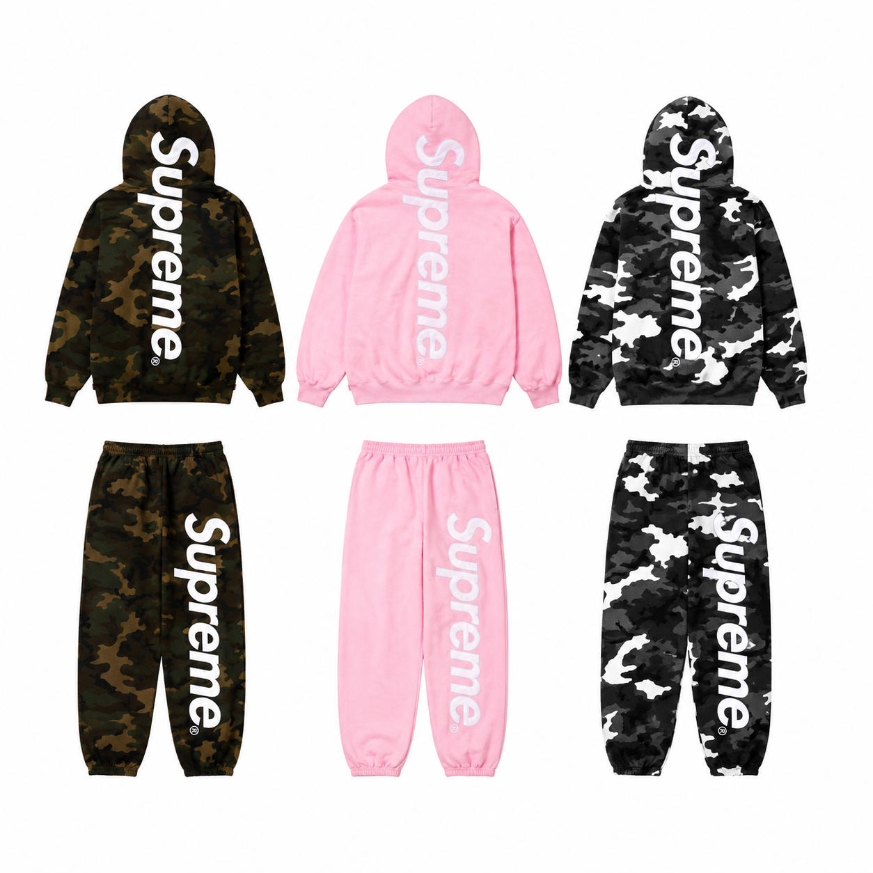 Supreme Satin Applique Tracksuit SS26✔️