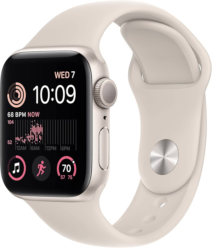 Apple Watch SE 2nd Gen Starlight  GPS, 40mm