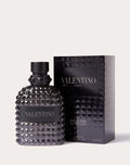Valentino Uomo Eau de Toilette Spray 100ml Born In Roma Rockstar Noir.
