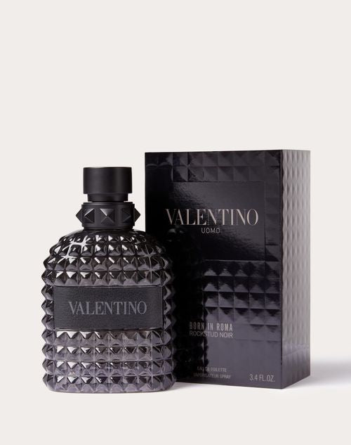 Valentino Uomo Eau de Toilette Spray 100ml Born In Roma Rockstar Noir.