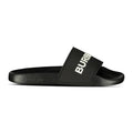 Burberry sliders Flip Flops Sandals Black And white