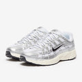 Nike P6000 White Metallic Silver Black