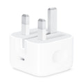 Apple Genuine MUVT3B/A 20W USB-C Power Adapter Foldable UK Plug - White