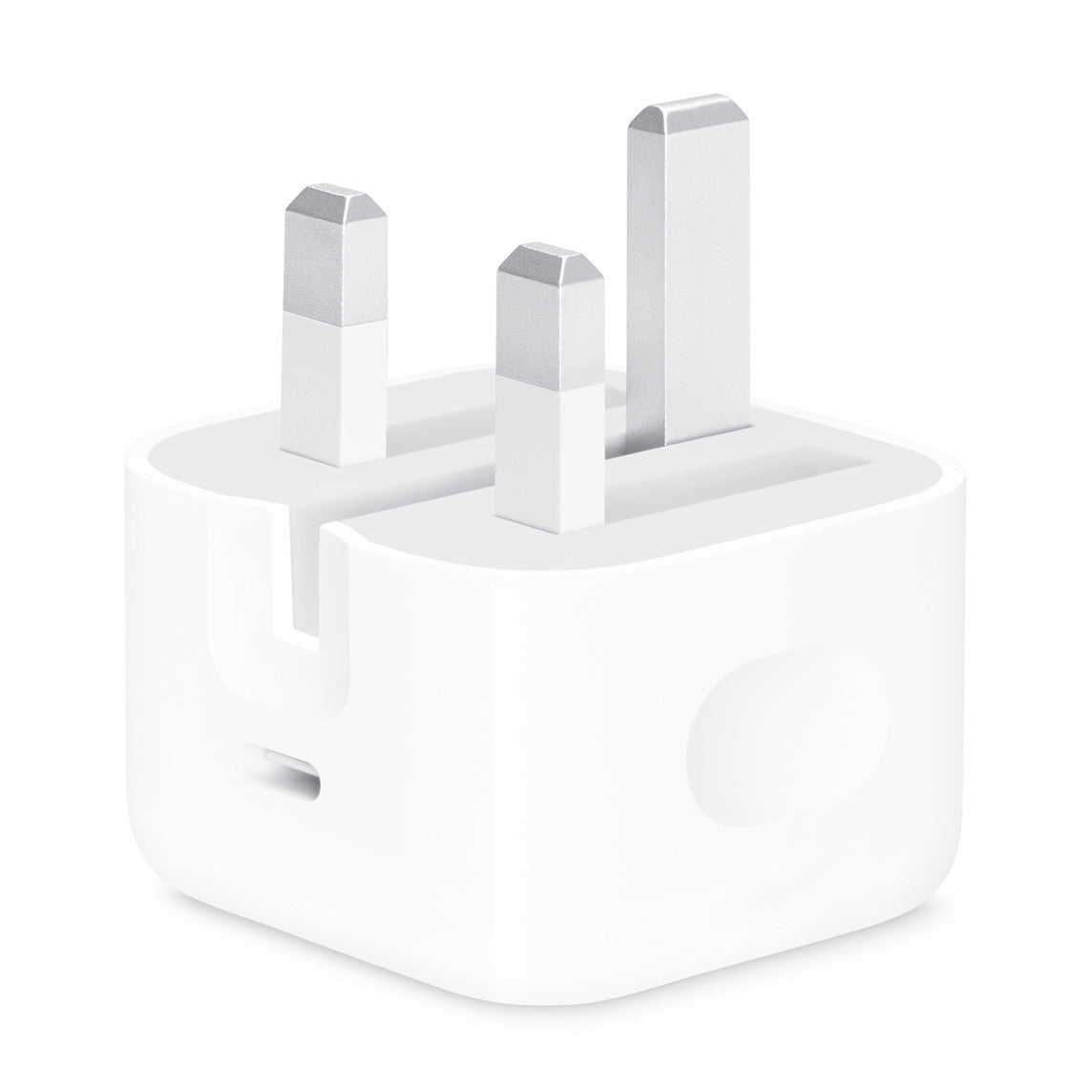 Apple Genuine MUVT3B/A 20W USB-C Power Adapter Foldable UK Plug - White