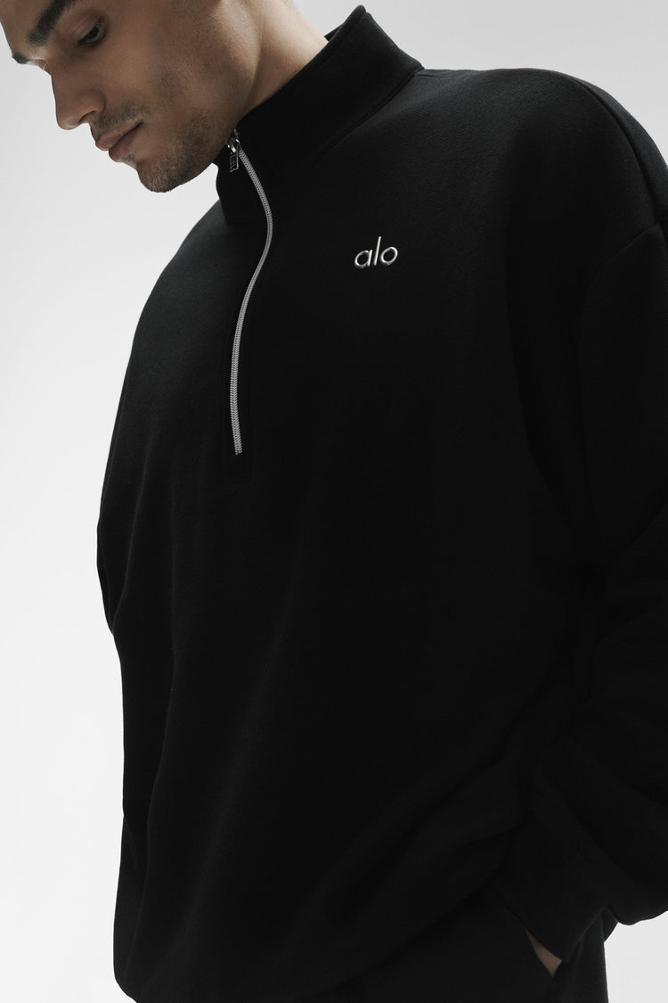 Black Alo Half Zip Sweater