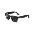 RAY-BAN Meta Wayfarer Glasses - Matte Black, Polarized Gradient Graphite
