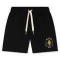 Black Casablanca embroidered shorts
