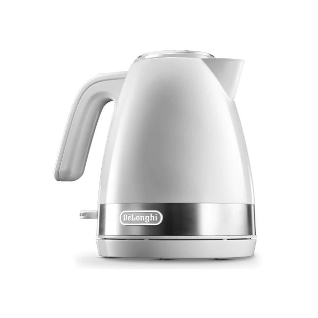 De'Longhi Active Line 1L 2000W Kettle White EU Plug