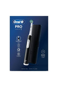Oral-B Pro Cross Action Electric Rechargeable Toothbrush with Travel Case, Black