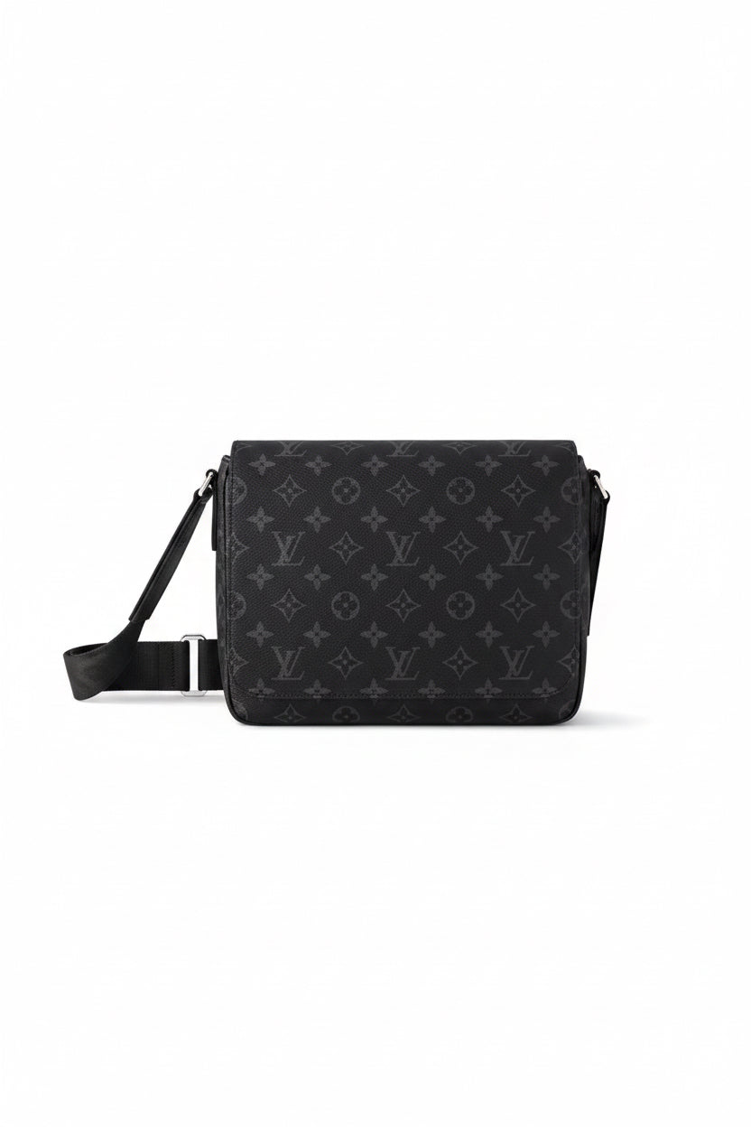 Lv Monogram Eclipse Messenger Bag