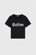 Celine GOTHIC Logo T-Shirt