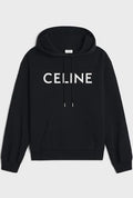 CELINE LOOSE HOODIE IN COTTON FLEECE