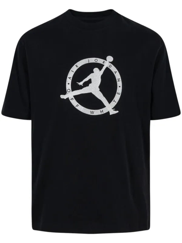 Off white X Jordan Black T Shirt