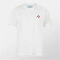 Casablanca Paris Tennis Club Embroidered Logo T-Shirt - White