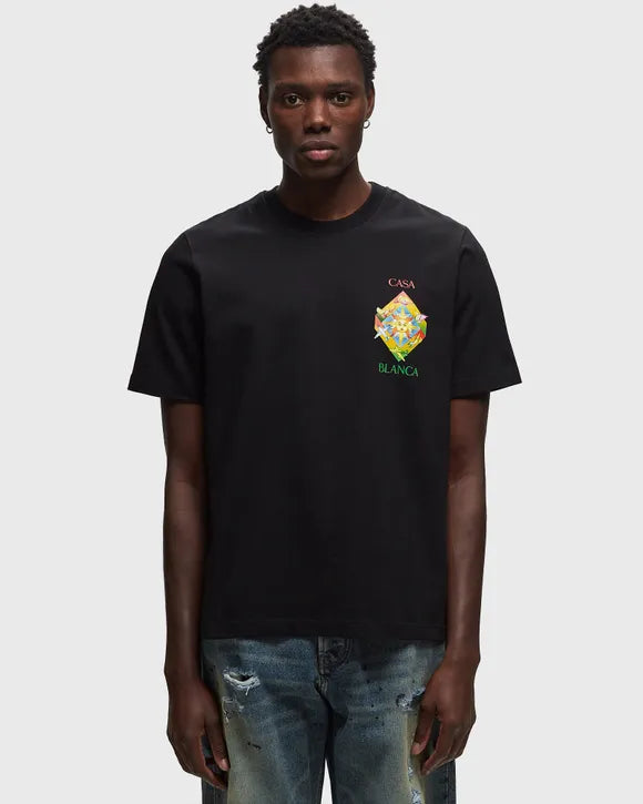 Casablanca Tshirt Yellow Logo